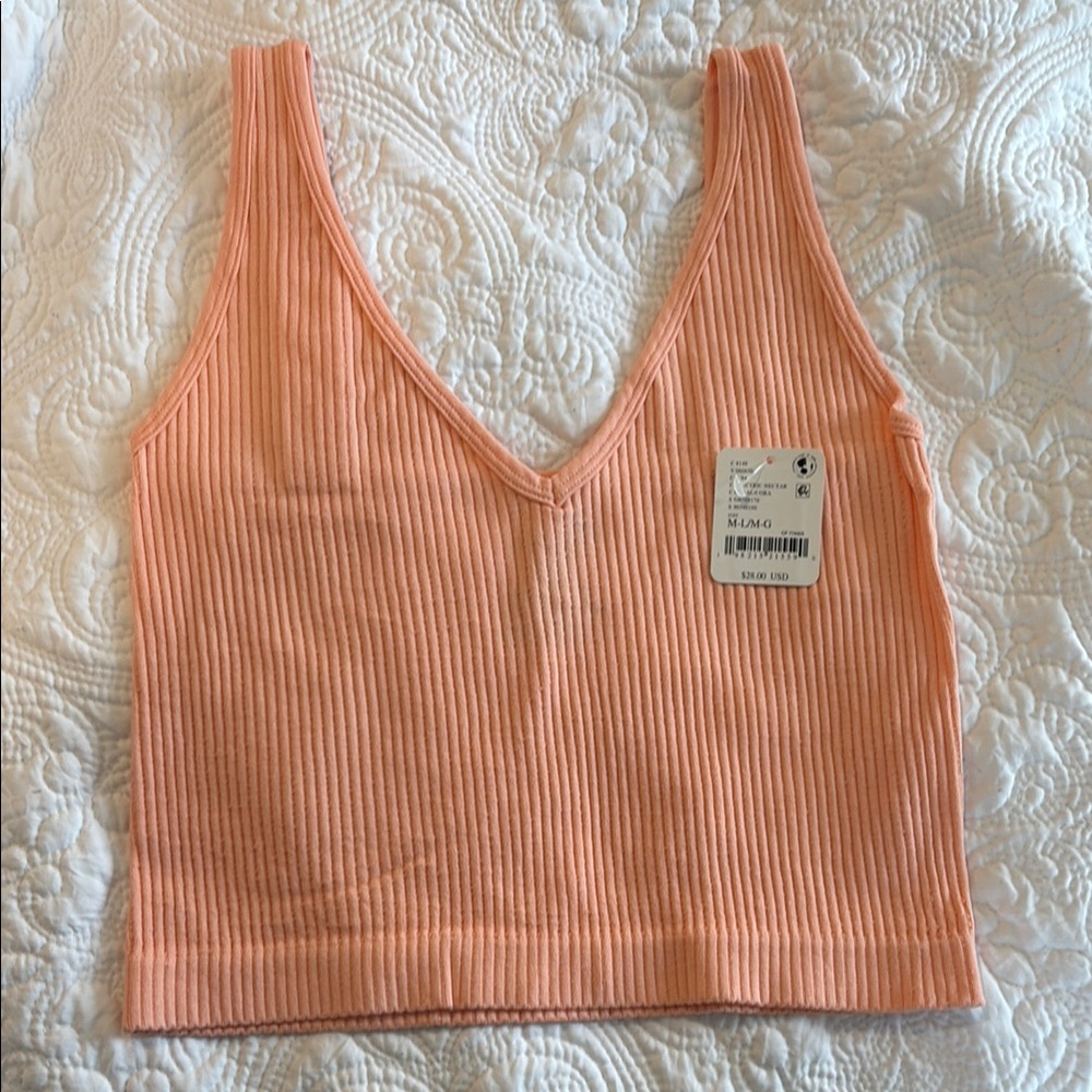 NWT FP Rib Brami Crop Tank